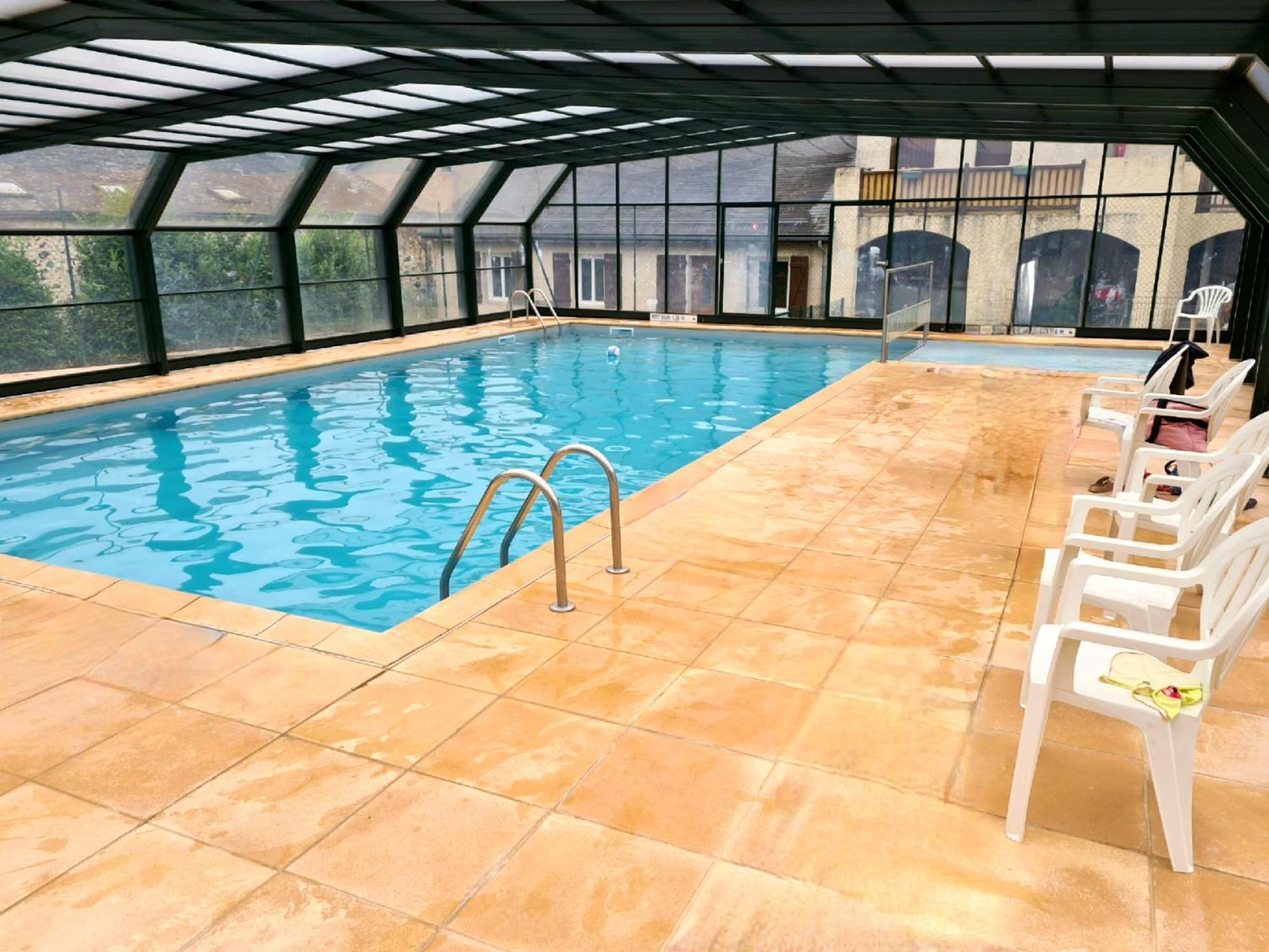 Escapade Montagne En Famille, Appartement Cosy Avec Piscine Couverte Bielle Εξωτερικό φωτογραφία
