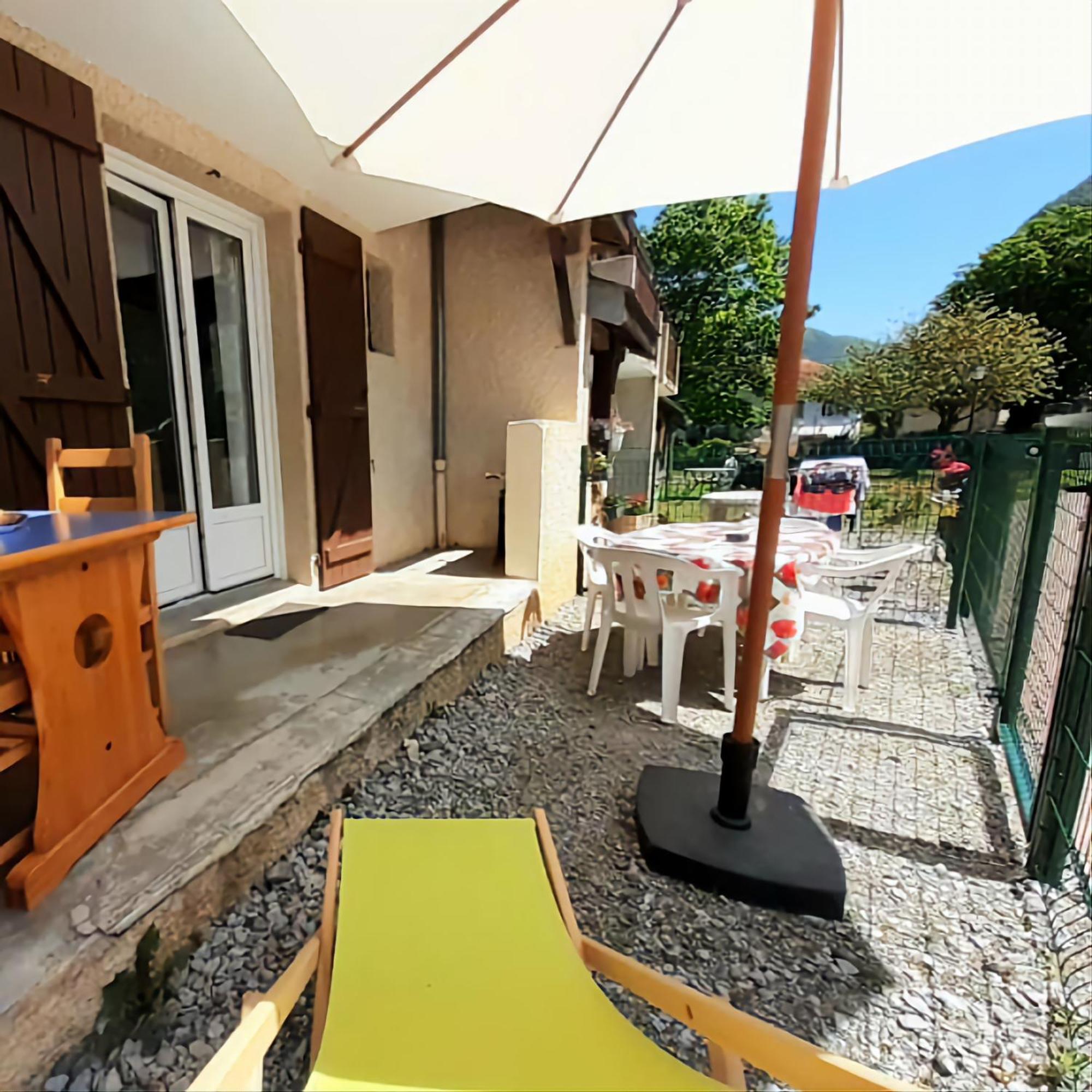 Escapade Montagne En Famille, Appartement Cosy Avec Piscine Couverte Bielle Εξωτερικό φωτογραφία